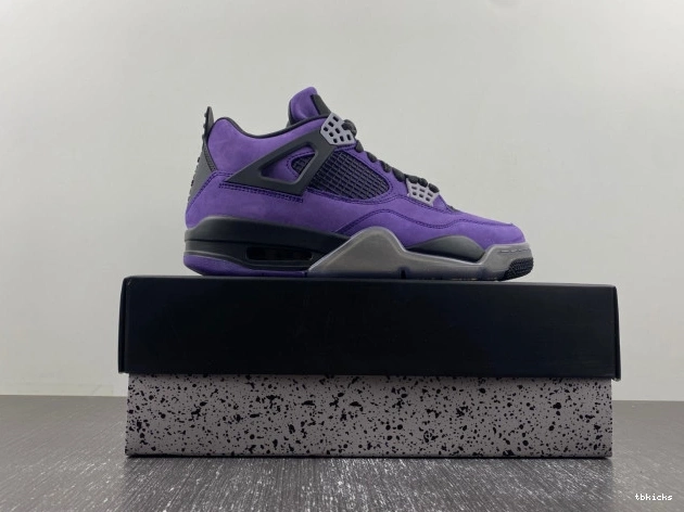 Reps TBK Suede Travis Scott 4 Jordan x Purple Air 0804